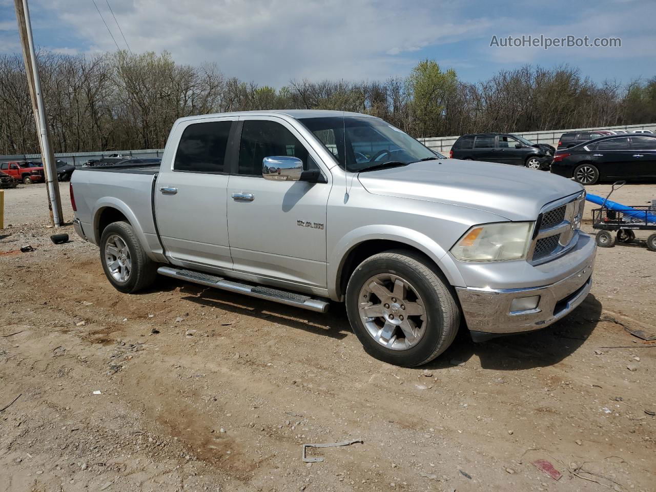 2010 Dodge Ram 1500  Серебряный vin: 1D7RV1CT0AS182461