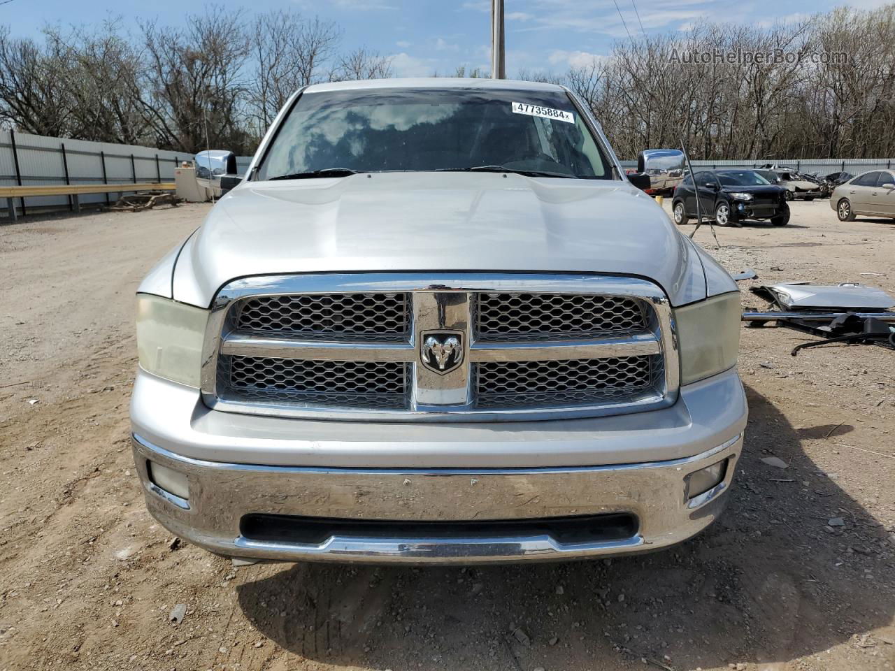 2010 Dodge Ram 1500  Серебряный vin: 1D7RV1CT0AS182461