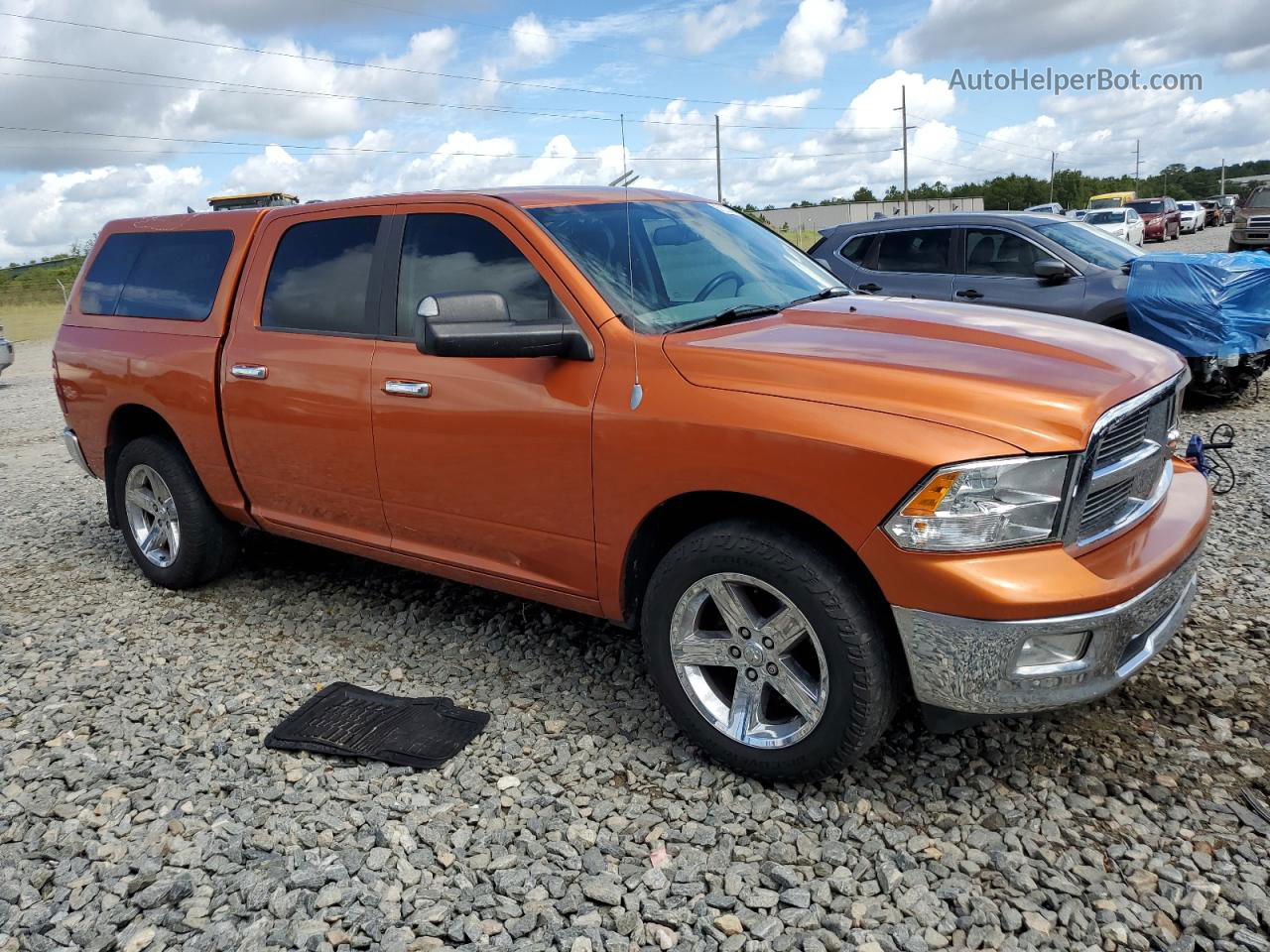 2010 Dodge Ram 1500  Оранжевый vin: 1D7RV1CT0AS183271