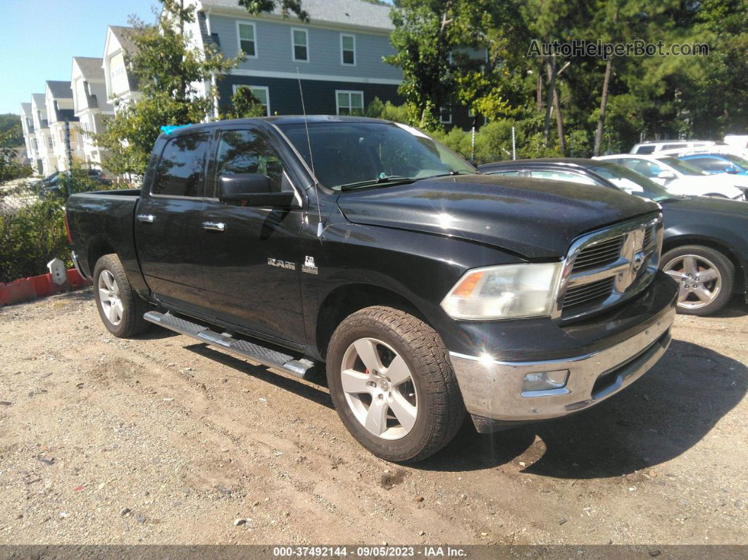 2010 Dodge Ram 1500 Slt Black vin: 1D7RV1CT1AS183165