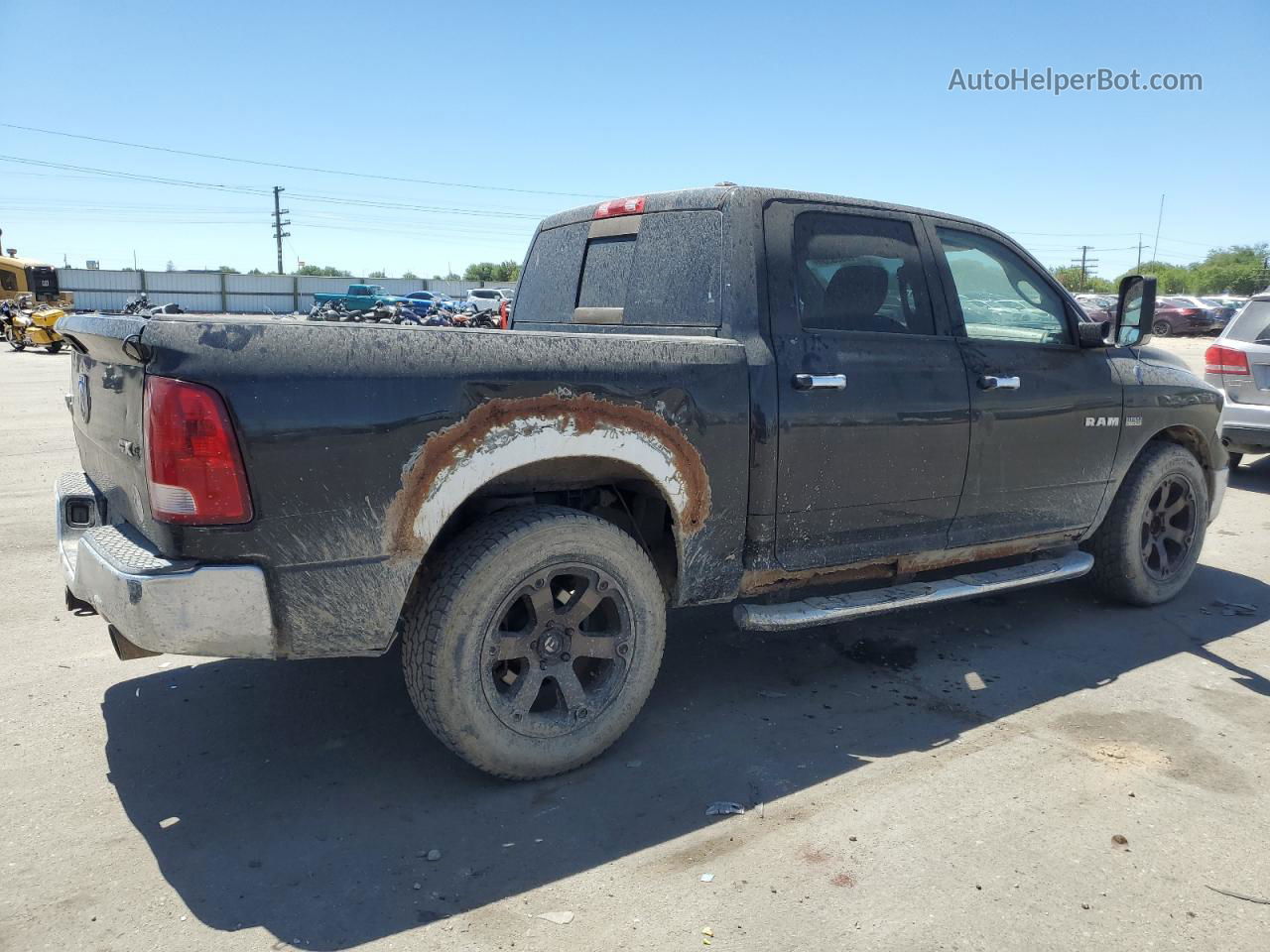 2010 Dodge Ram 1500  Black vin: 1D7RV1CT1AS258074