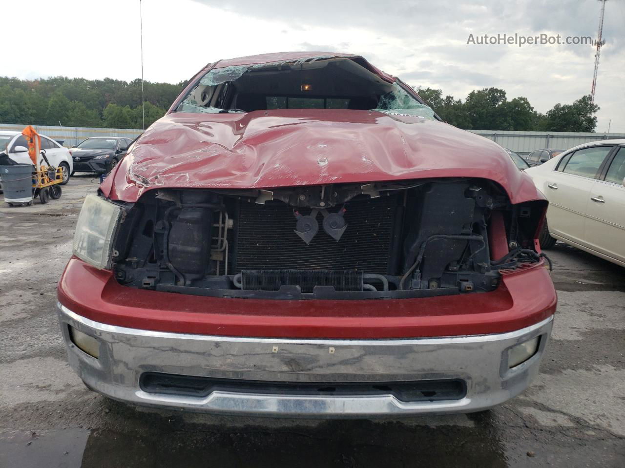 2010 Dodge Ram 1500  Maroon vin: 1D7RV1CT2AS183322