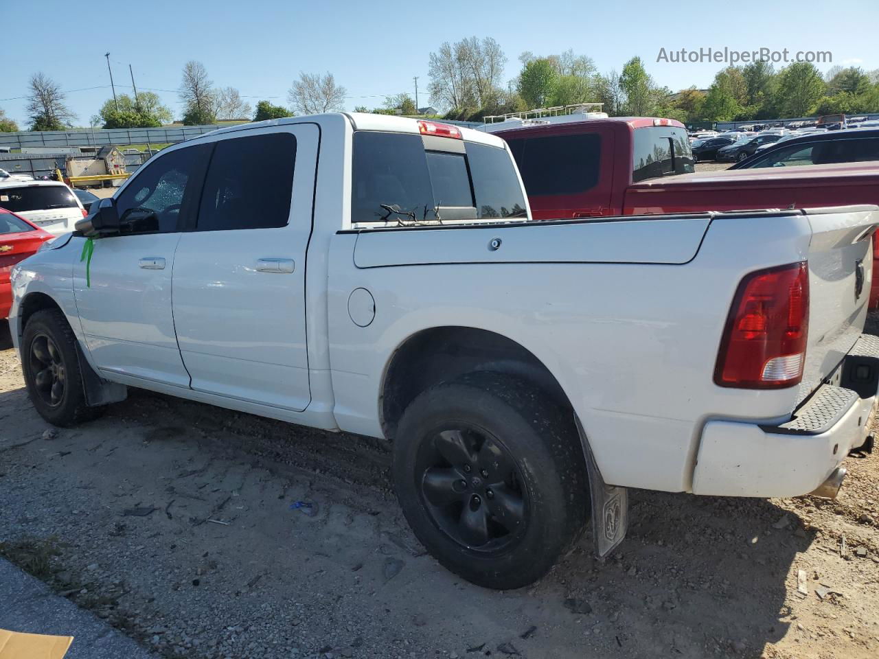 2010 Dodge Ram 1500  White vin: 1D7RV1CT2AS224130