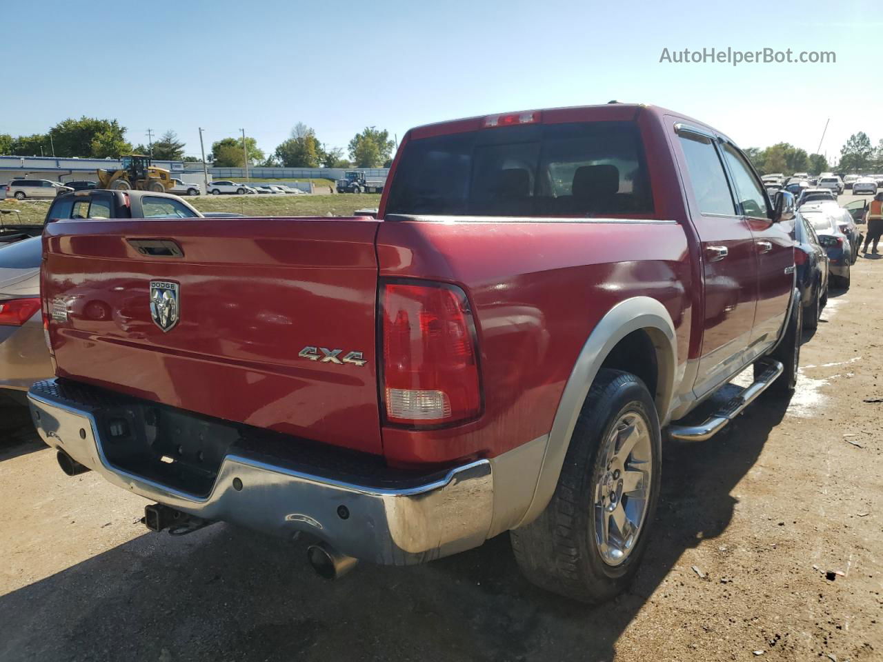 2010 Dodge Ram 1500  Red vin: 1D7RV1CT4AS108640