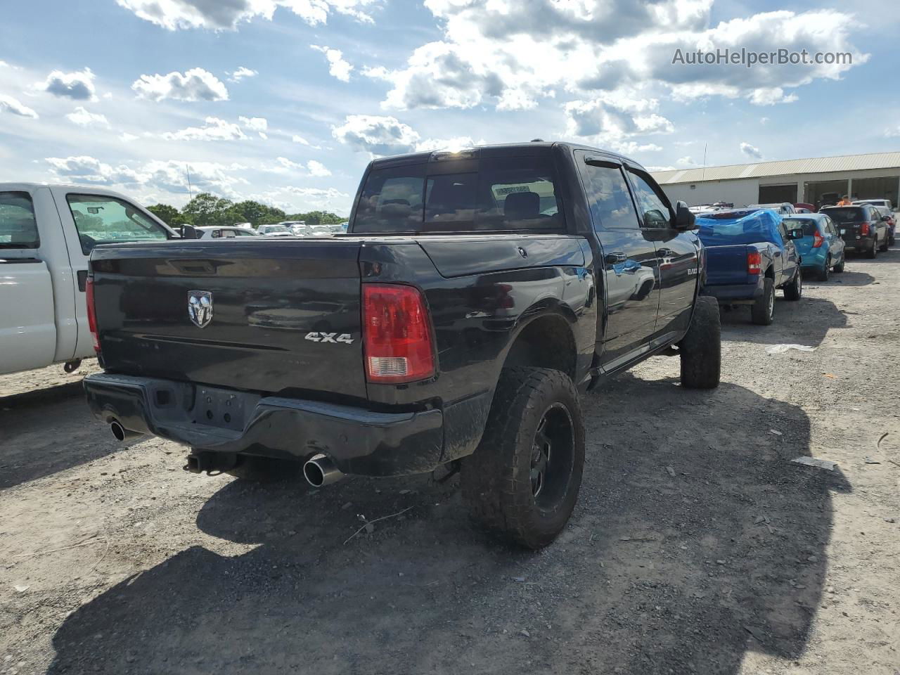 2010 Dodge Ram 1500  Black vin: 1D7RV1CT4AS181295