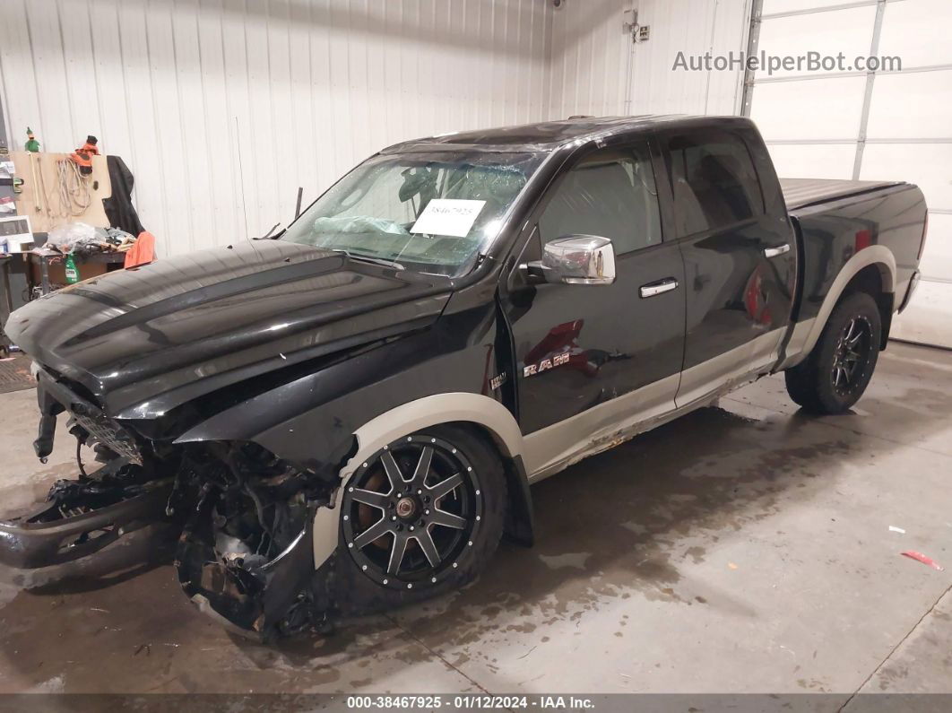 2010 Dodge Ram 1500 Laramie Black vin: 1D7RV1CT5AS148628