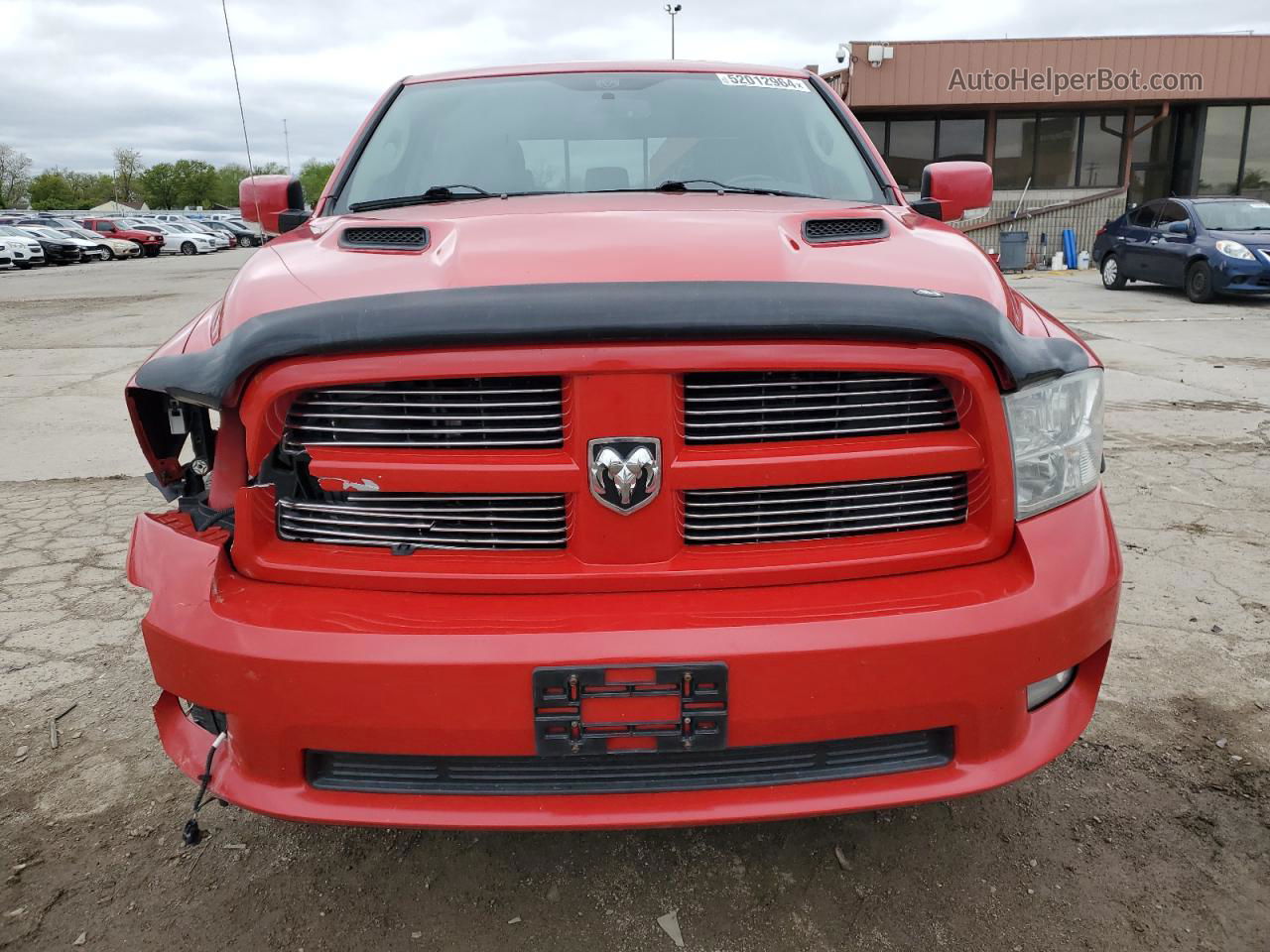 2010 Dodge Ram 1500  Red vin: 1D7RV1CT5AS191074