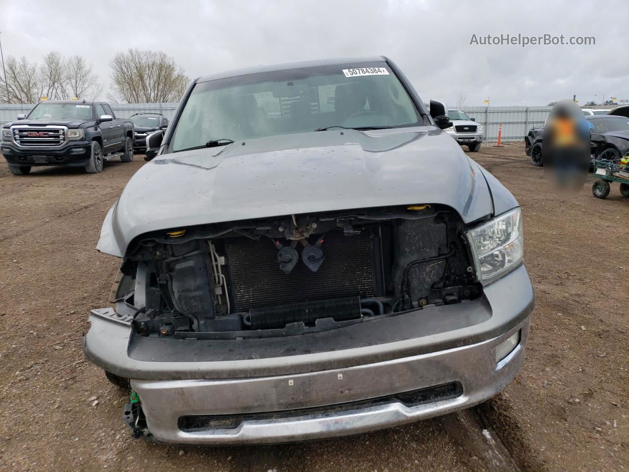 2010 Dodge Ram 1500  Gray vin: 1D7RV1CT5AS215356