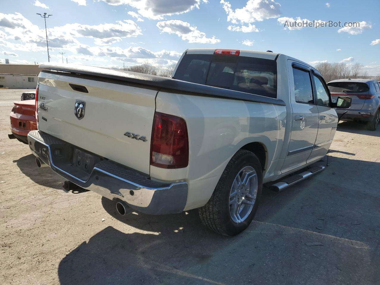 2010 Dodge Ram 1500  Beige vin: 1D7RV1CT5AS227622