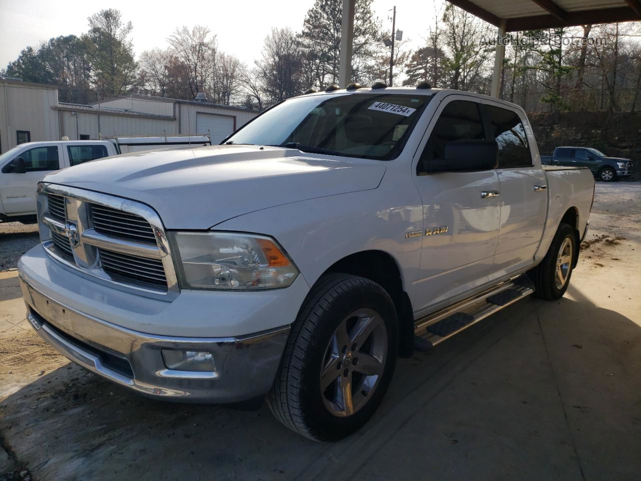 2010 Dodge Ram 1500  White vin: 1D7RV1CT6AS130428