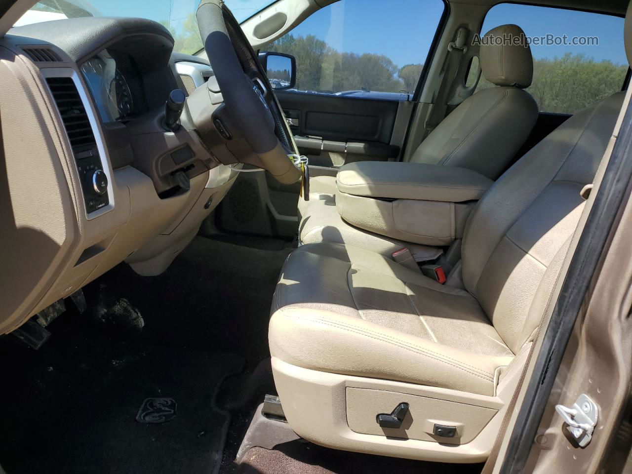 2010 Dodge Ram 1500  Brown vin: 1D7RV1CT6AS152199