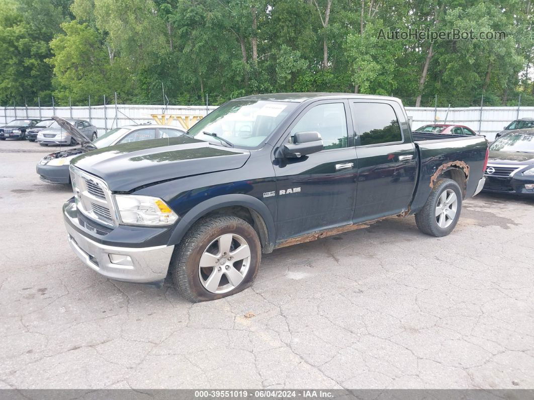 2010 Dodge Ram 1500 Slt/sport/trx Black vin: 1D7RV1CT6AS168452