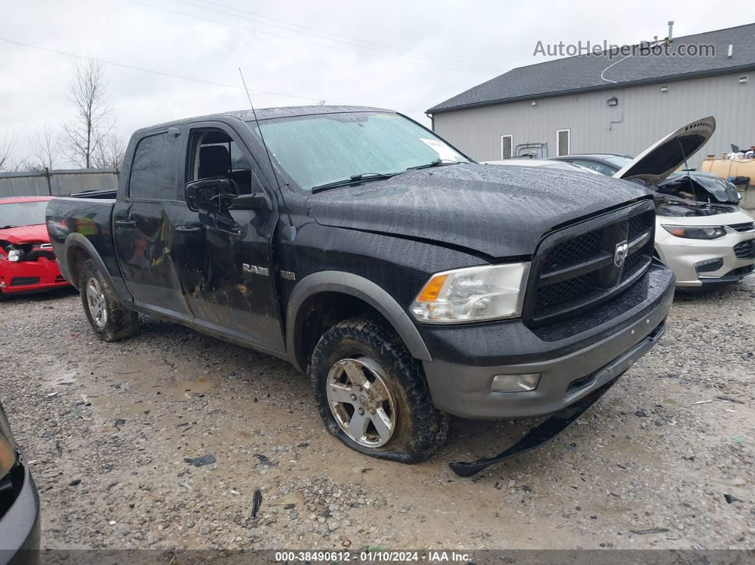 2010 Dodge Ram 1500 Slt/sport/trx Black vin: 1D7RV1CT7AS151739