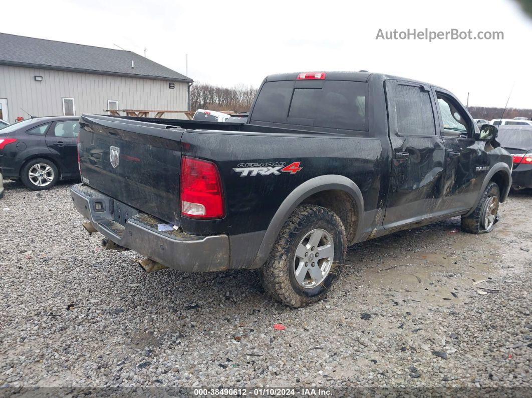 2010 Dodge Ram 1500 Slt/sport/trx Black vin: 1D7RV1CT7AS151739