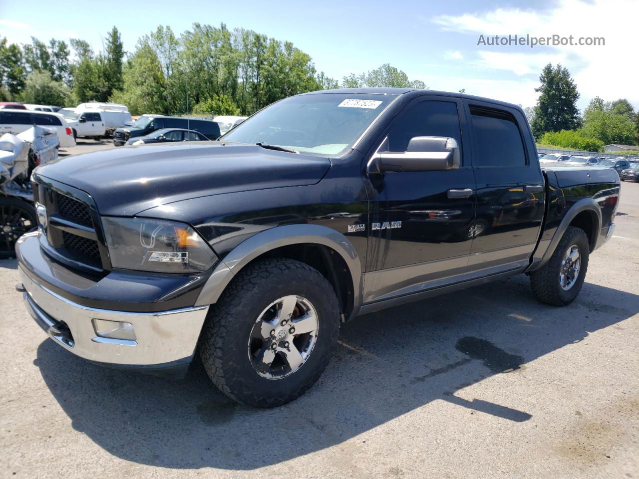 2010 Dodge Ram 1500  Black vin: 1D7RV1CT7AS167990