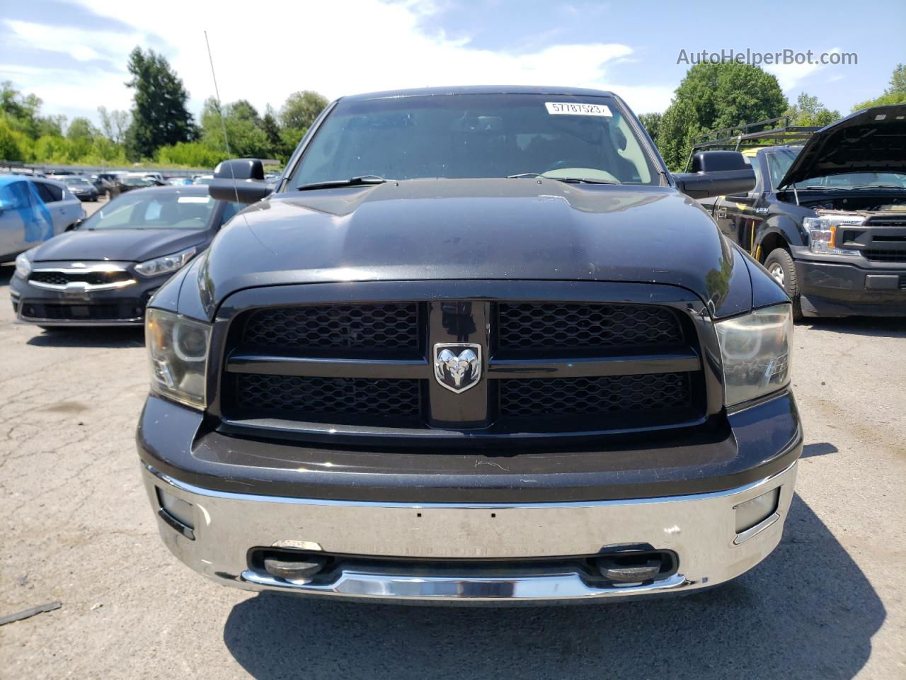 2010 Dodge Ram 1500  Black vin: 1D7RV1CT7AS167990