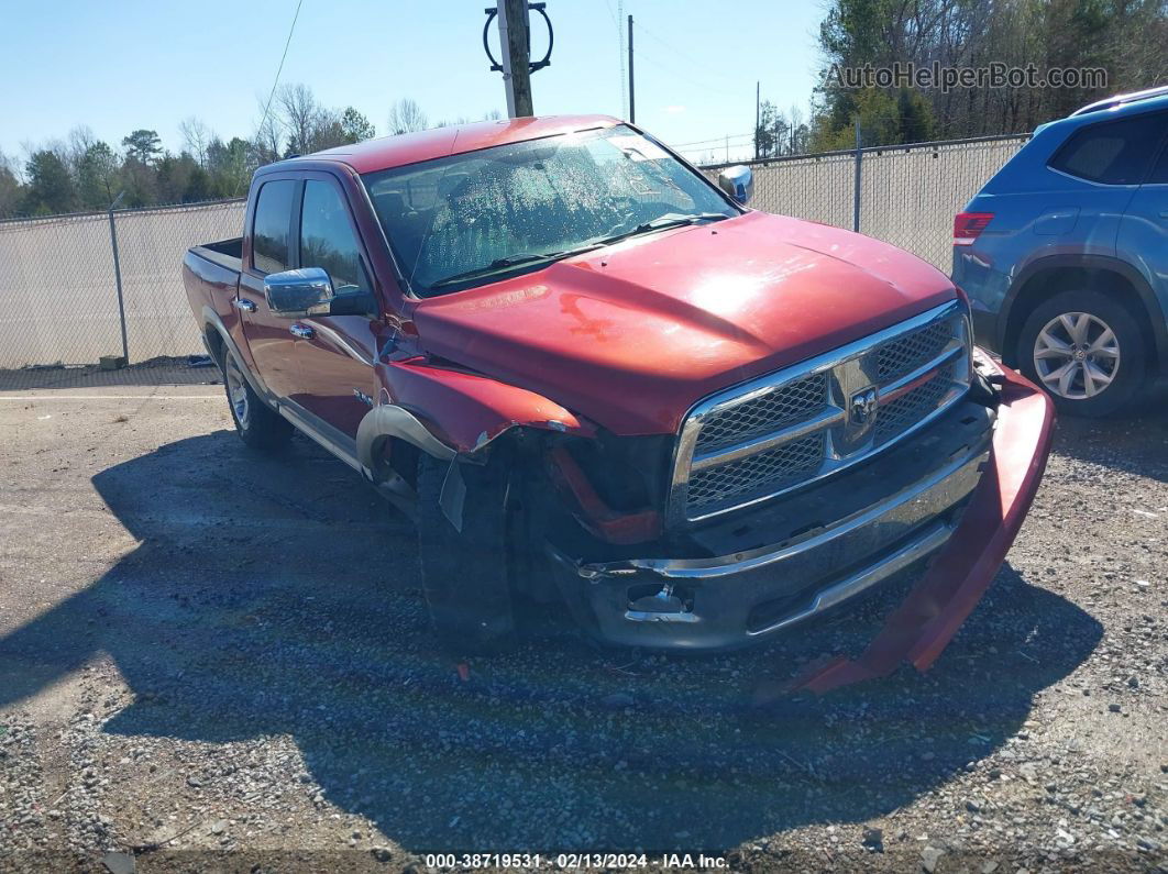 2010 Dodge Ram 1500 Laramie Red vin: 1D7RV1CT8AS150048