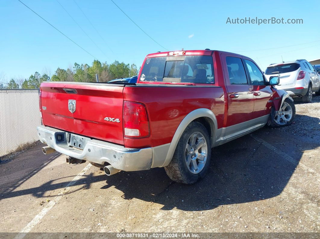 2010 Dodge Ram 1500 Laramie Red vin: 1D7RV1CT8AS150048