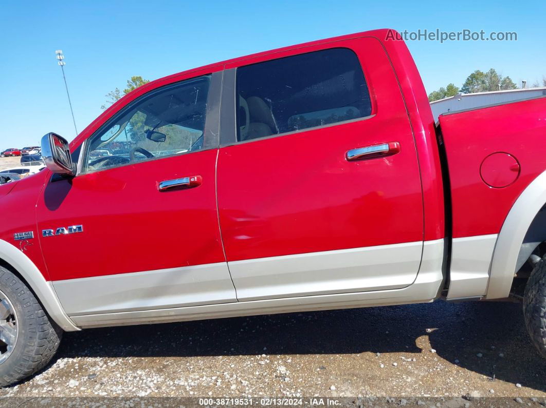 2010 Dodge Ram 1500 Laramie Red vin: 1D7RV1CT8AS150048