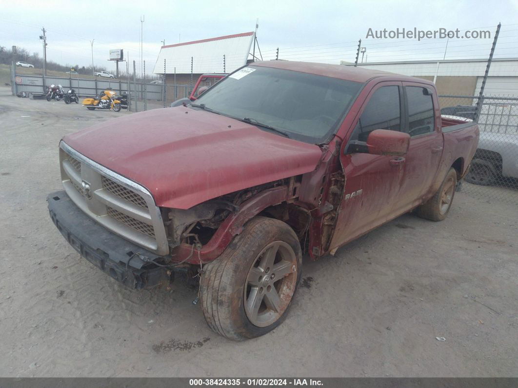 2010 Dodge Ram 1500 Slt/sport/trx Red vin: 1D7RV1CT8AS165553