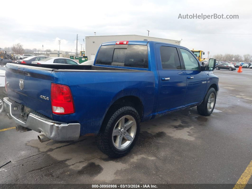 2010 Dodge Ram 1500 Slt/sport/trx Blue vin: 1D7RV1CT9AS146817