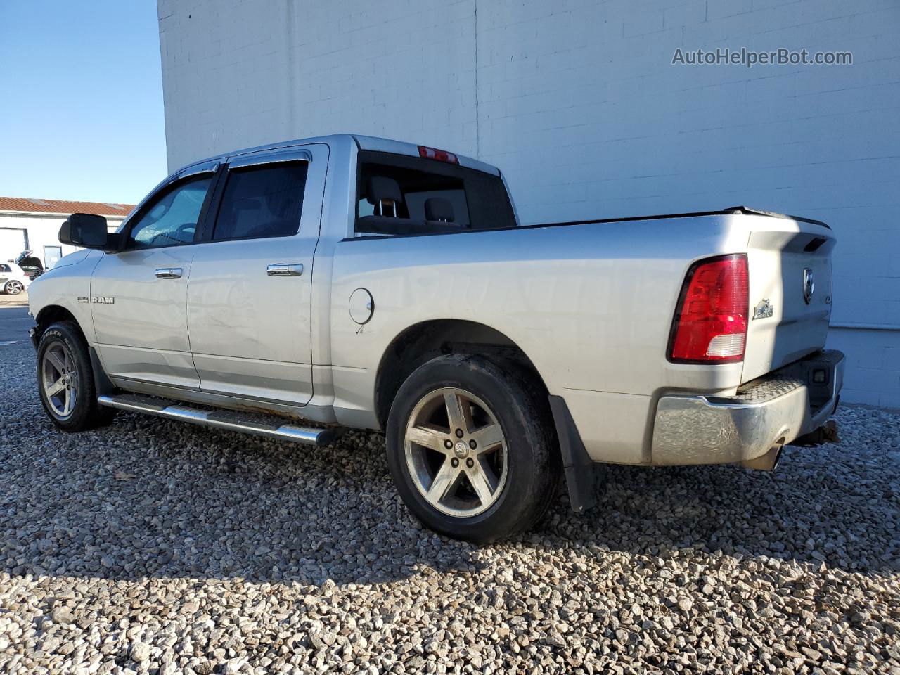 2010 Dodge Ram 1500  Серебряный vin: 1D7RV1CT9AS217174