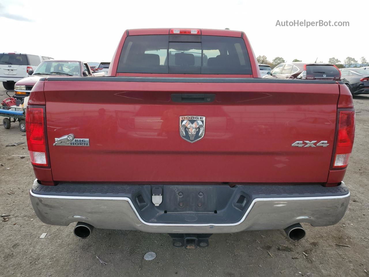 2010 Dodge Ram 1500  Red vin: 1D7RV1CTXAS124616