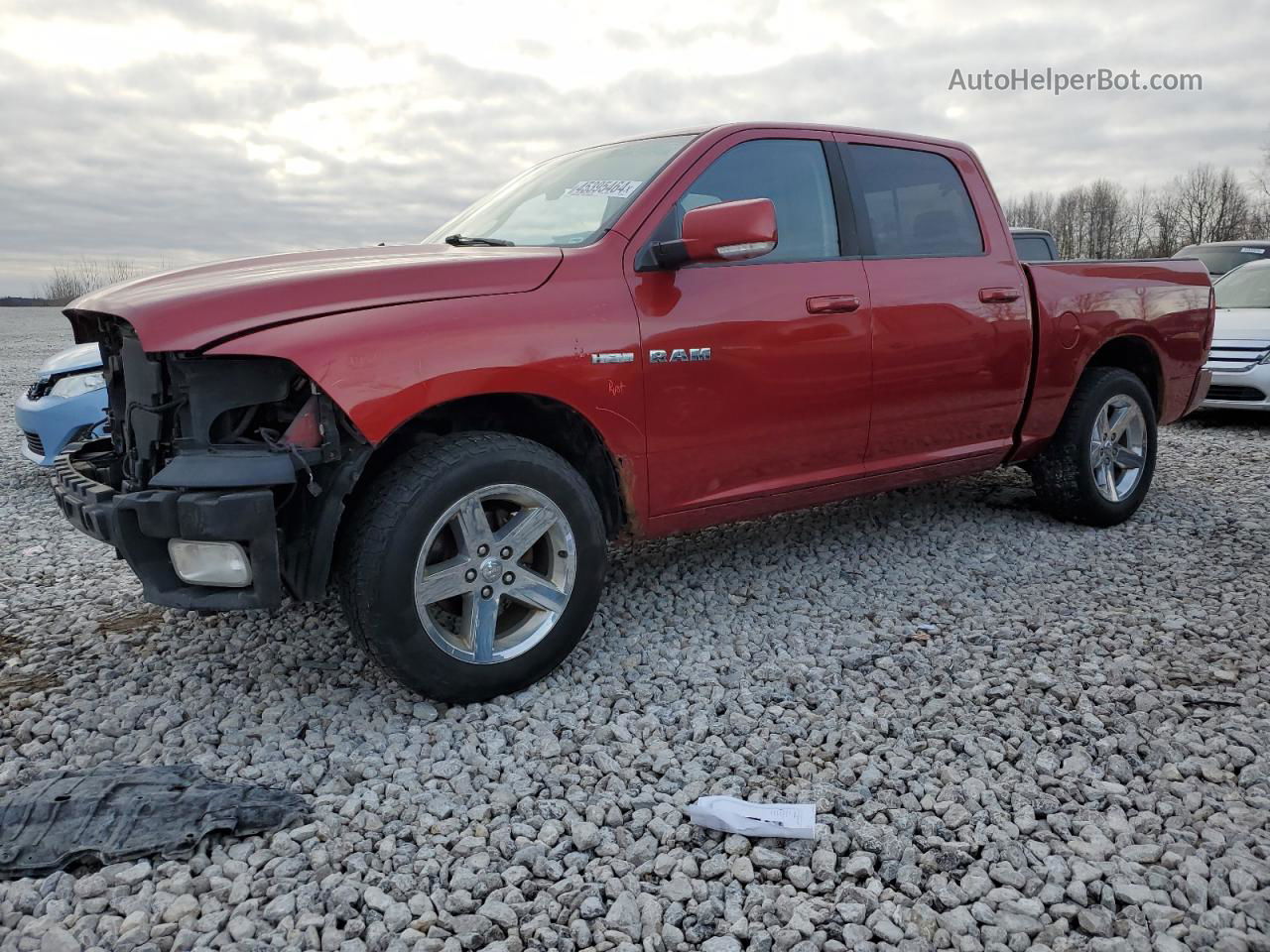 2010 Dodge Ram 1500  Maroon vin: 1D7RV1CTXAS136250