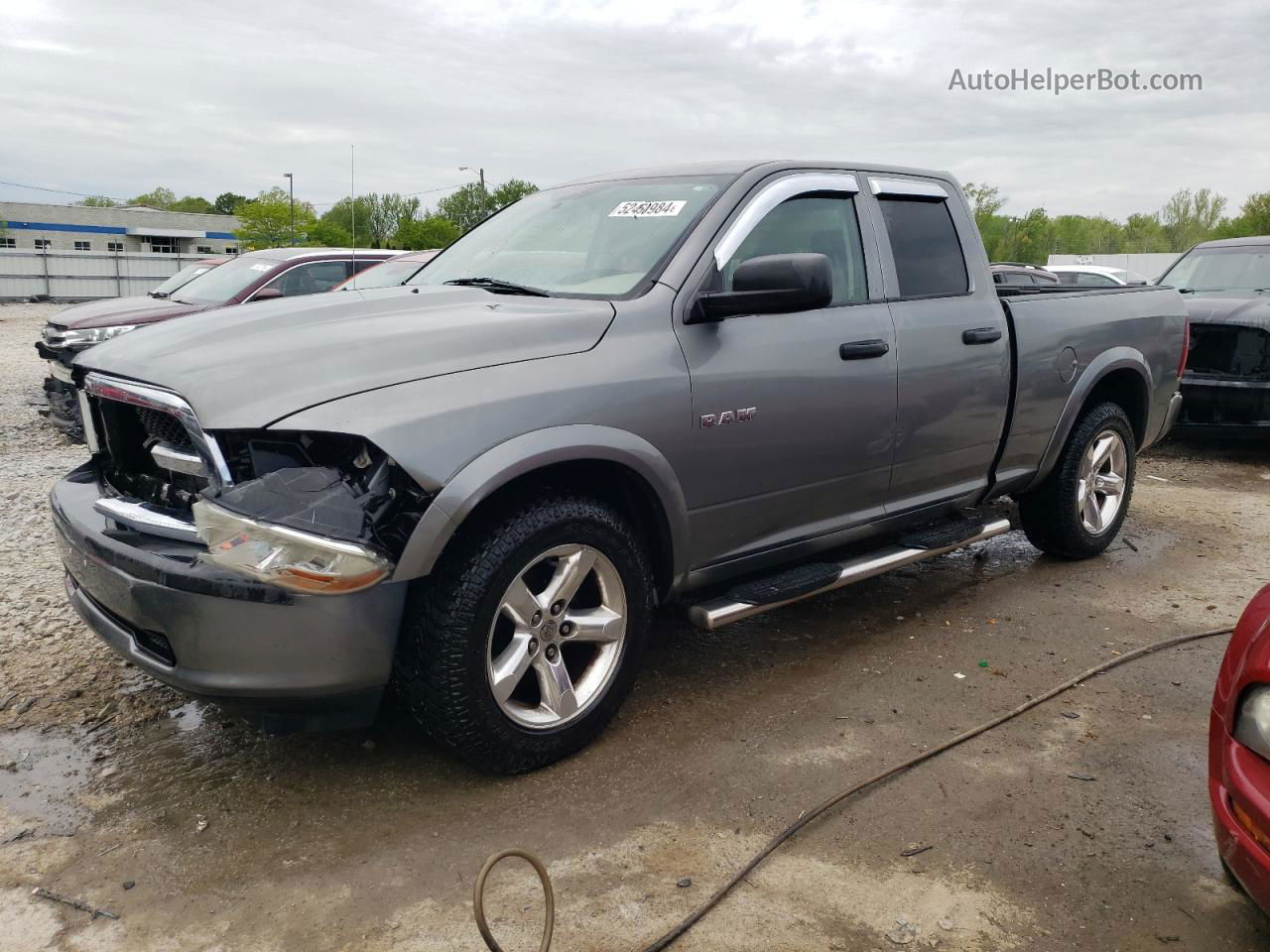 2010 Dodge Ram 1500  Серый vin: 1D7RV1GP0AS262582