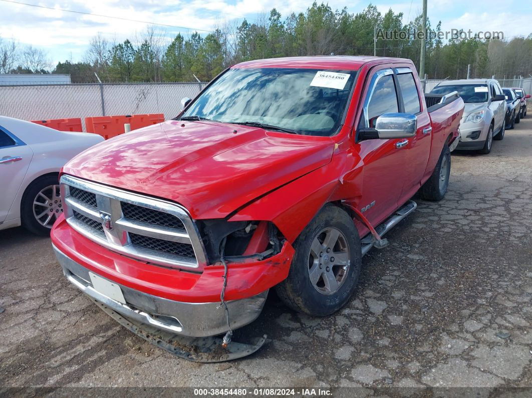 2010 Dodge Ram 1500 Slt/sport/trx Red vin: 1D7RV1GP1AS130088