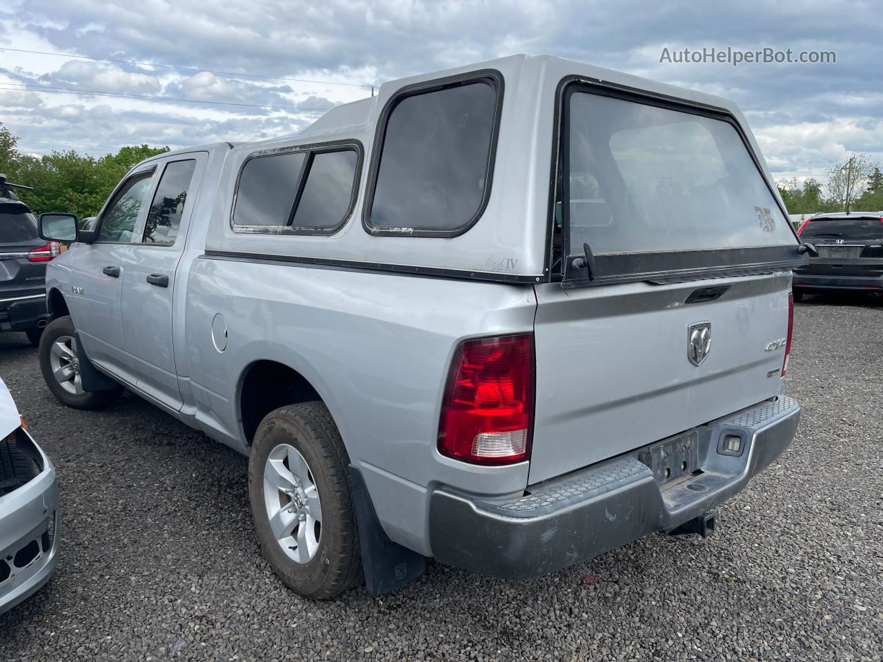 2010 Dodge Ram 1500  Silver vin: 1D7RV1GP2AS142489