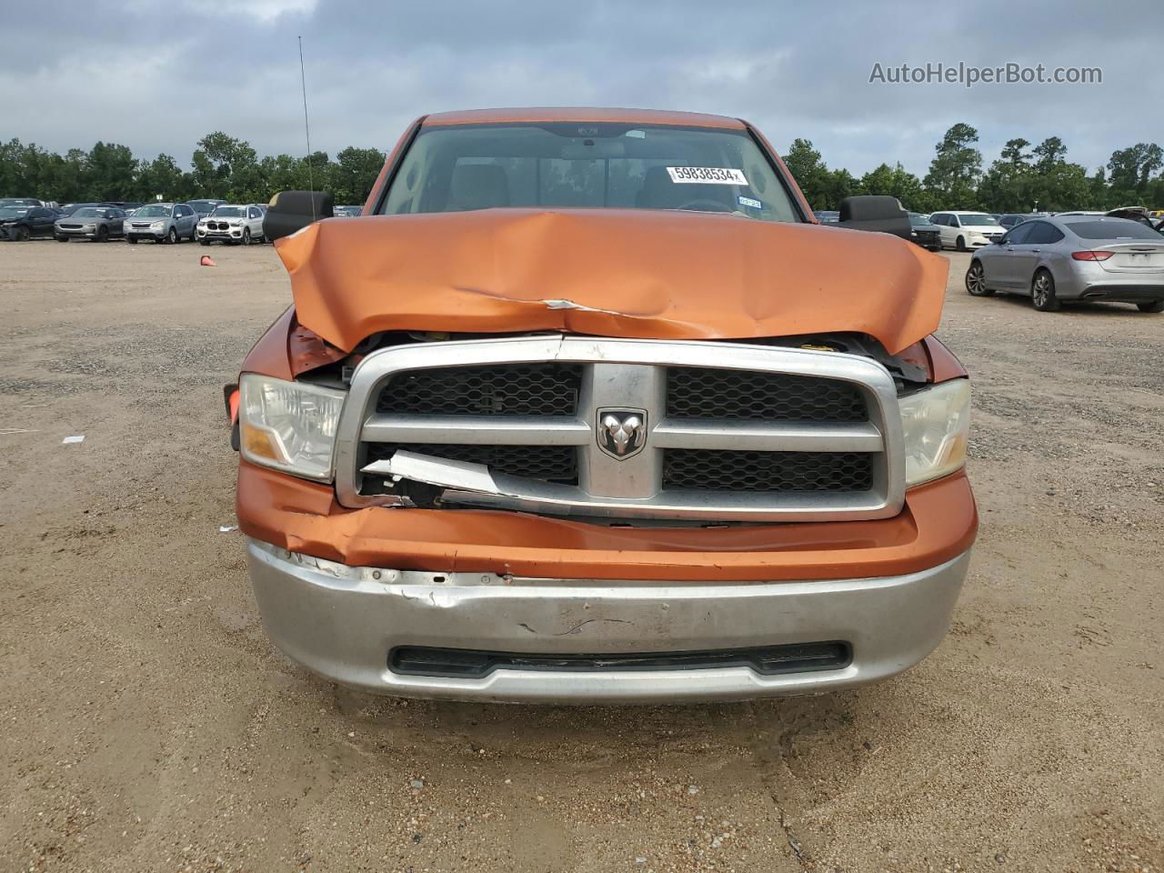 2010 Dodge Ram 1500  Orange vin: 1D7RV1GP3AS204577