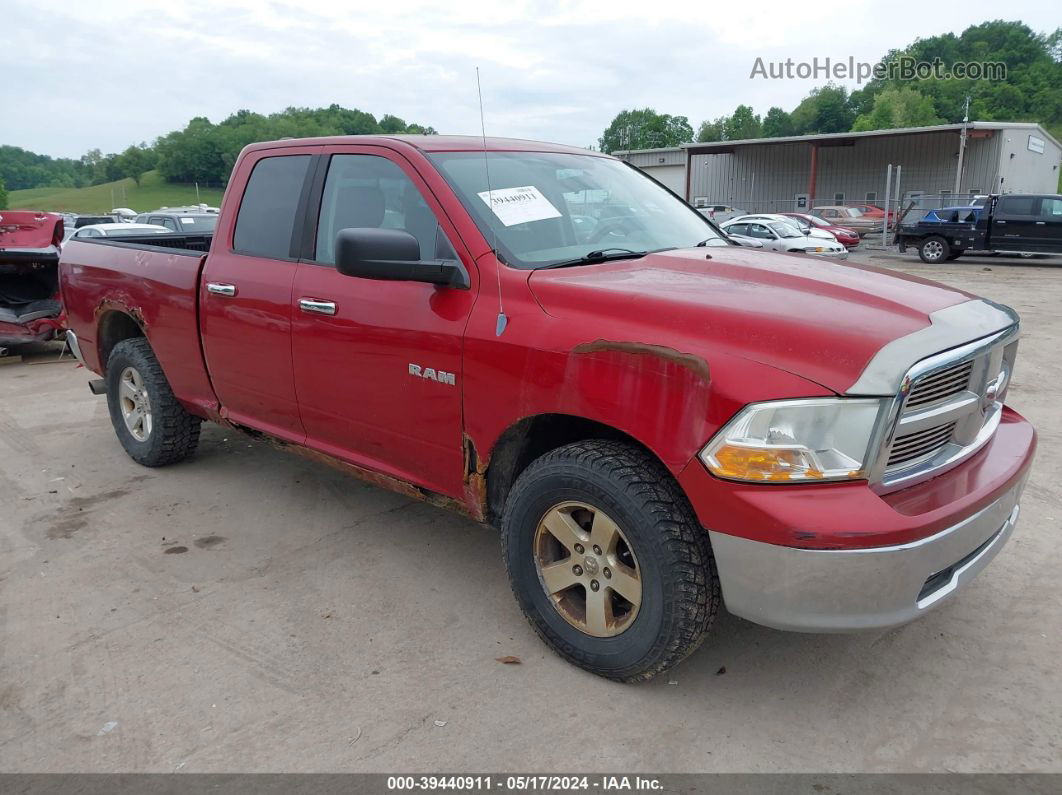 2010 Dodge Ram 1500 Slt/sport/trx Red vin: 1D7RV1GP4AS102155