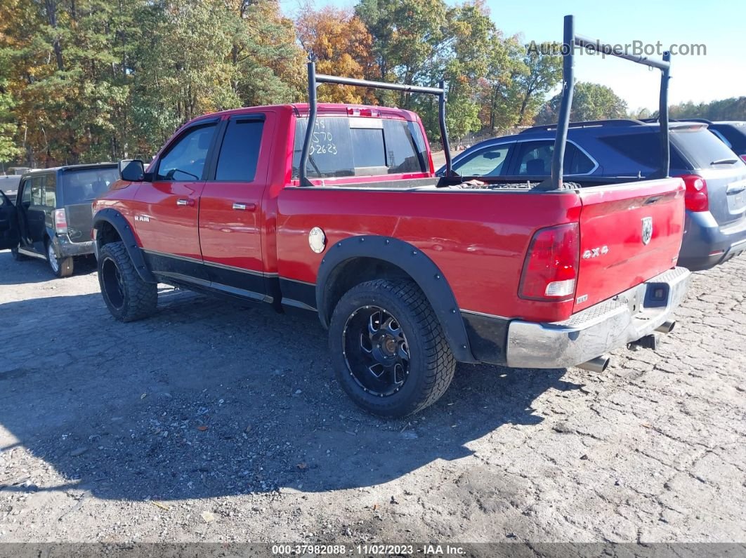 2010 Dodge Ram 1500 Slt/sport/trx Red vin: 1D7RV1GP4AS159570