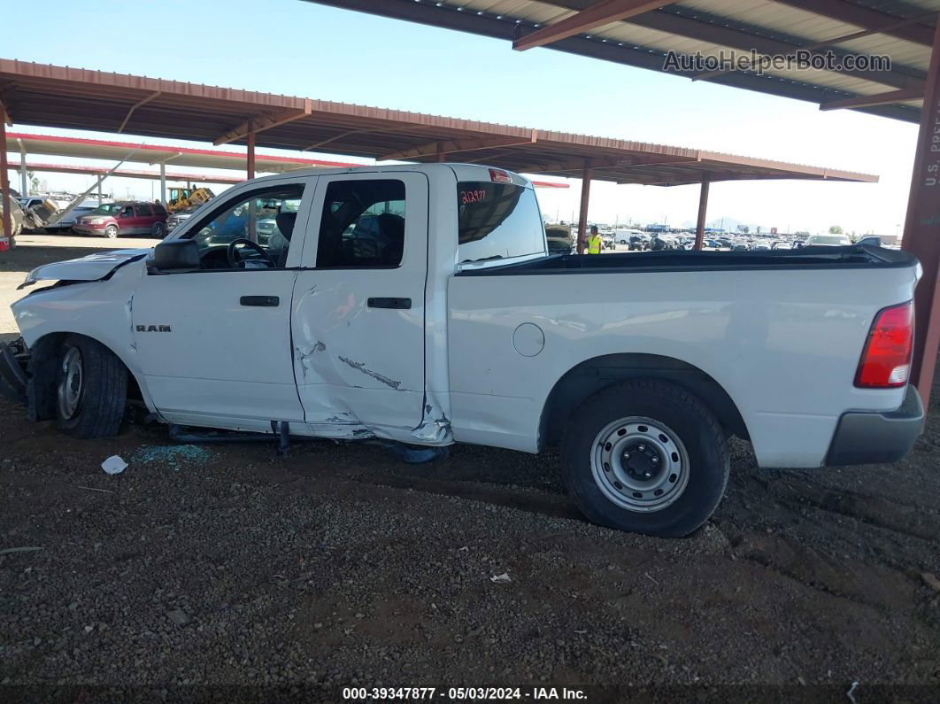 2010 Dodge Ram 1500 St White vin: 1D7RV1GP4AS212977