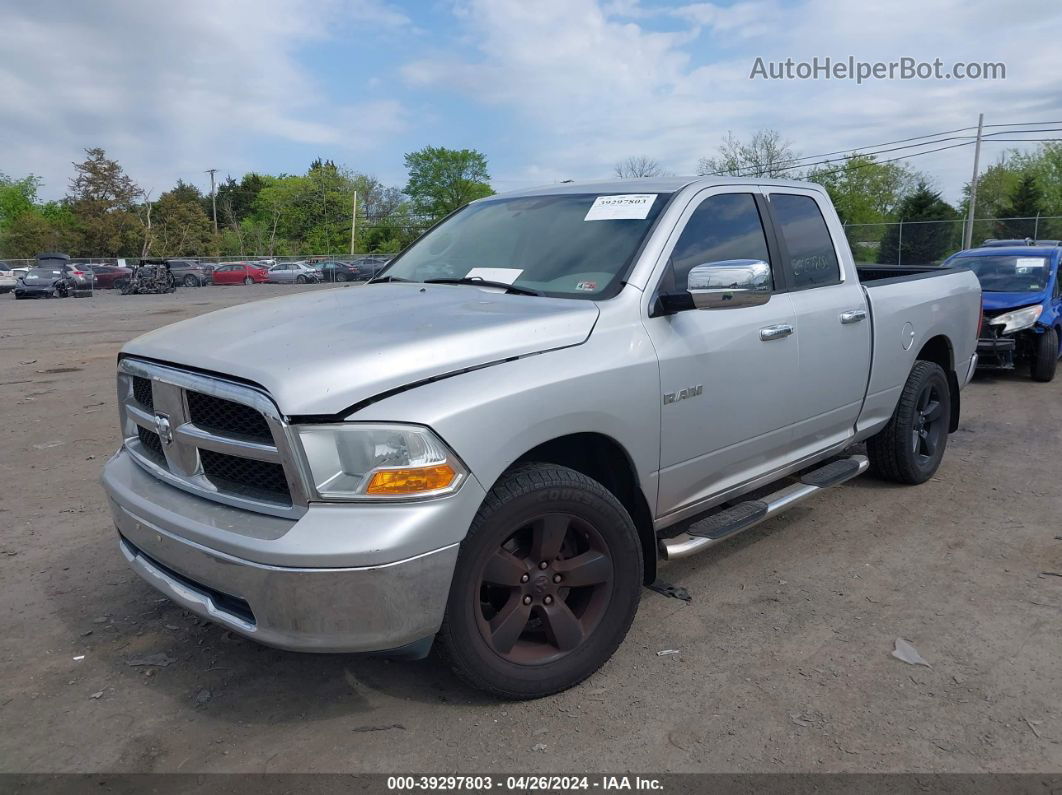 2010 Dodge Ram 1500 Slt/sport/trx Silver vin: 1D7RV1GP5AS105372