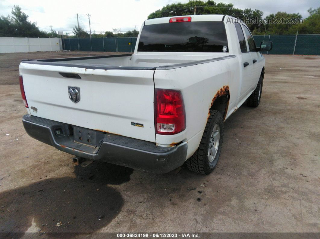 2010 Dodge Ram 1500 St White vin: 1D7RV1GP5AS232204