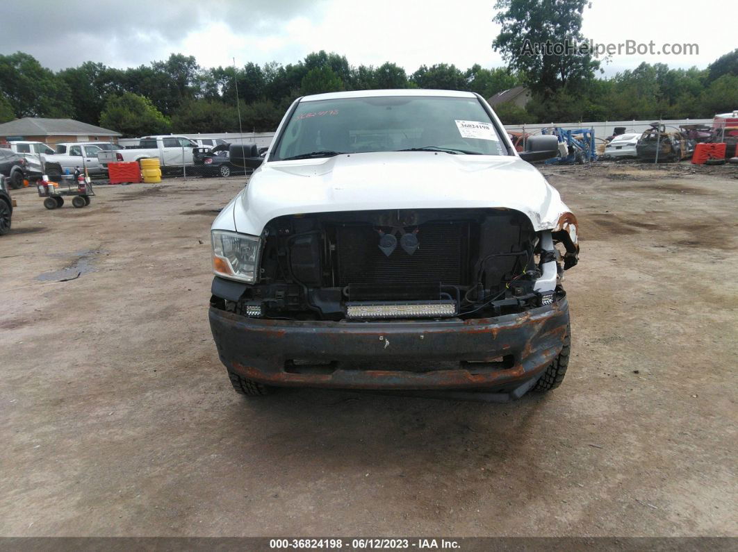 2010 Dodge Ram 1500 St White vin: 1D7RV1GP5AS232204