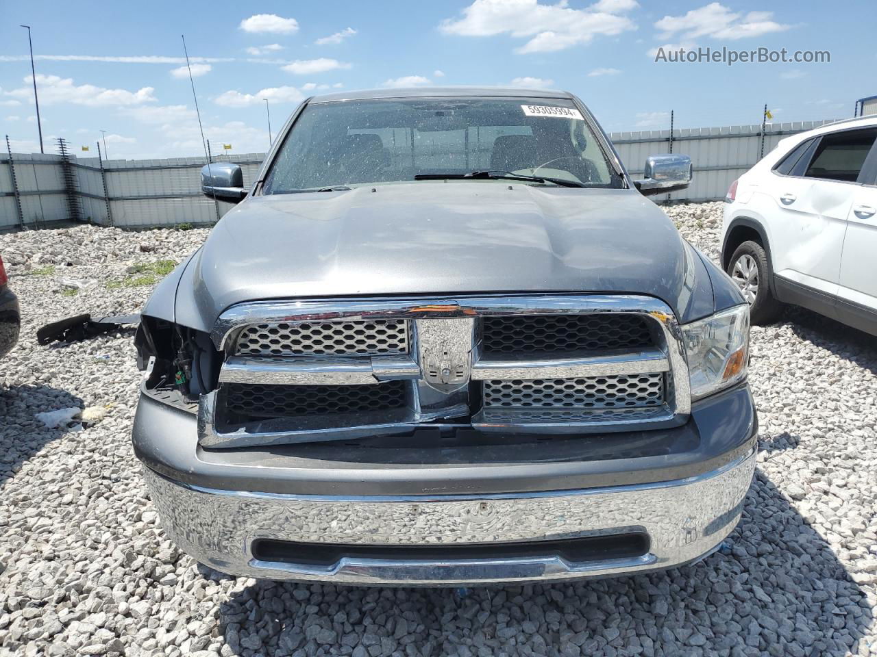 2010 Dodge Ram 1500  Gray vin: 1D7RV1GP5AS234356