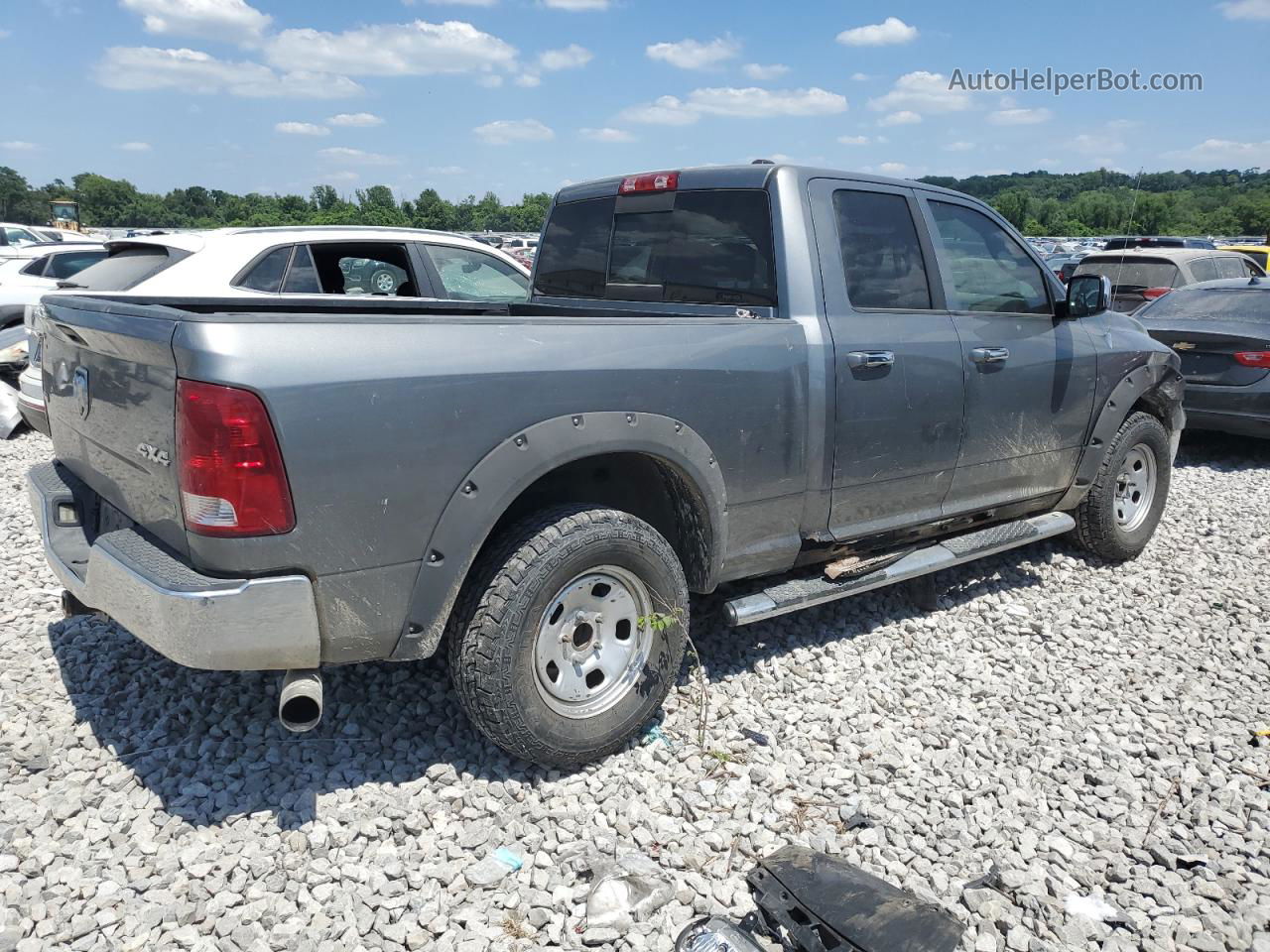 2010 Dodge Ram 1500  Gray vin: 1D7RV1GP5AS234356