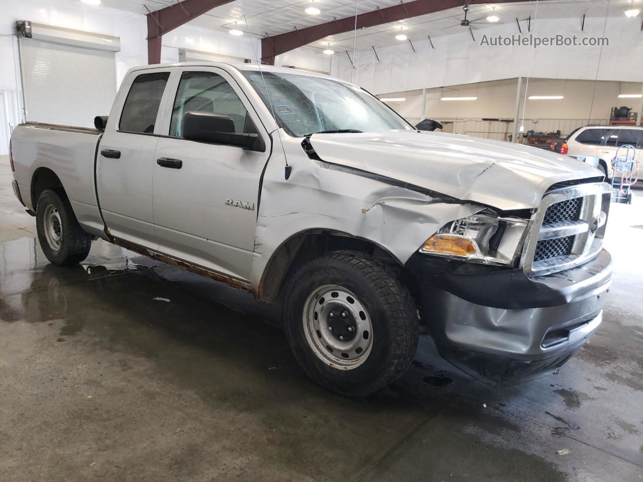 2010 Dodge Ram 1500  Silver vin: 1D7RV1GPXAS142532