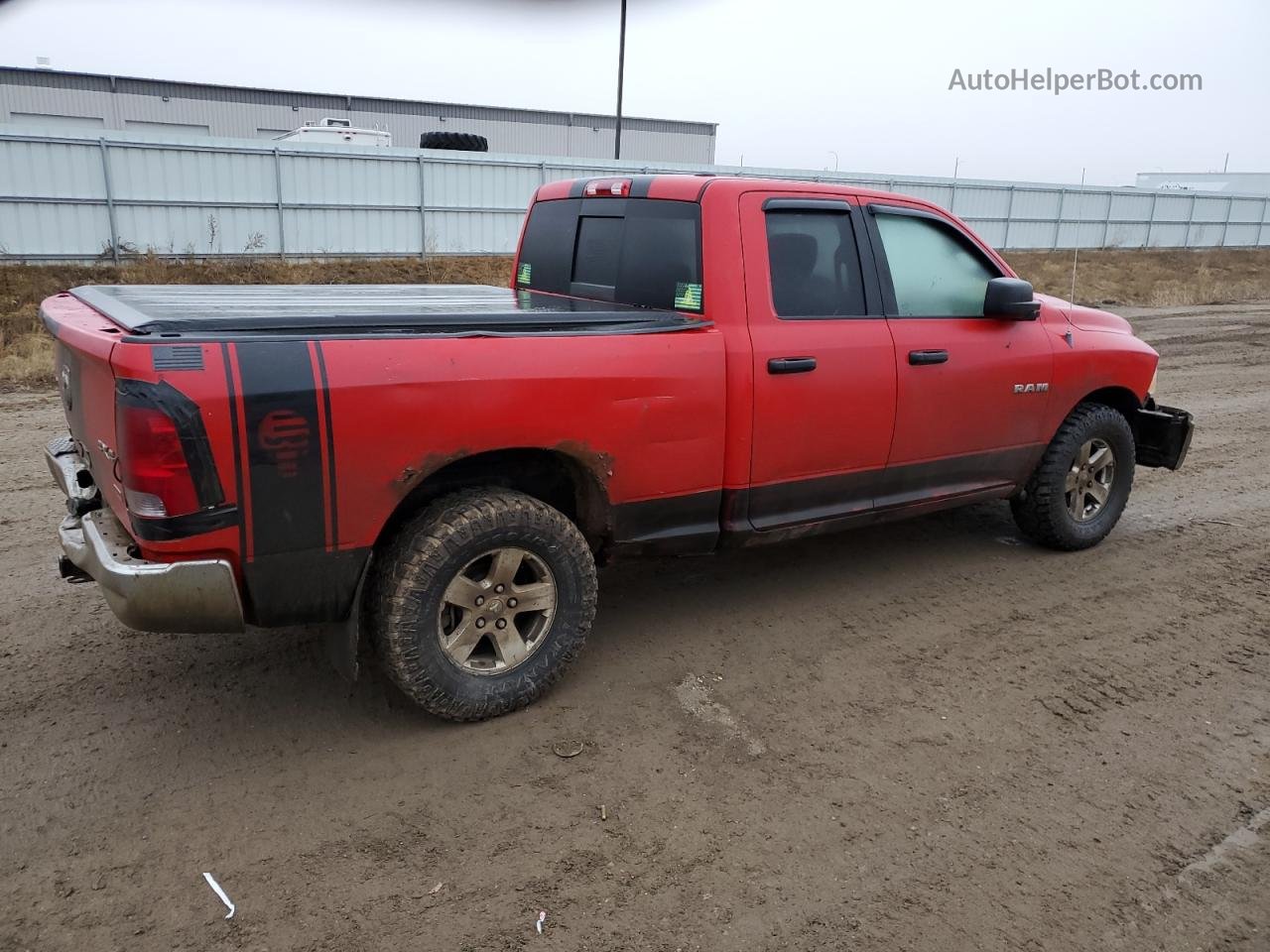 2010 Dodge Ram 1500  Red vin: 1D7RV1GPXAS220484