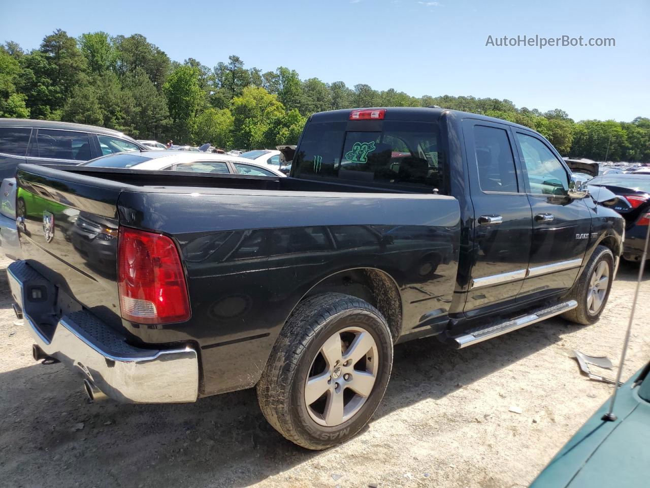 2010 Dodge Ram 1500  Black vin: 1D7RV1GT0AS158753