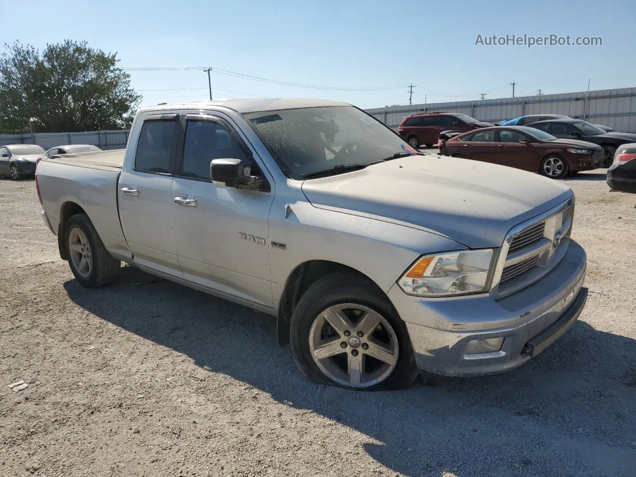 2010 Dodge Ram 1500  Silver vin: 1D7RV1GT0AS188335