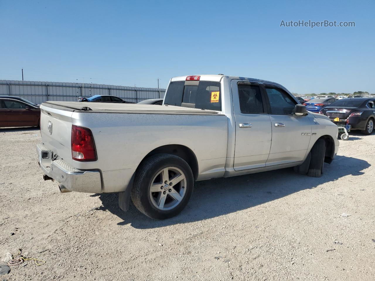 2010 Dodge Ram 1500  Silver vin: 1D7RV1GT0AS188335