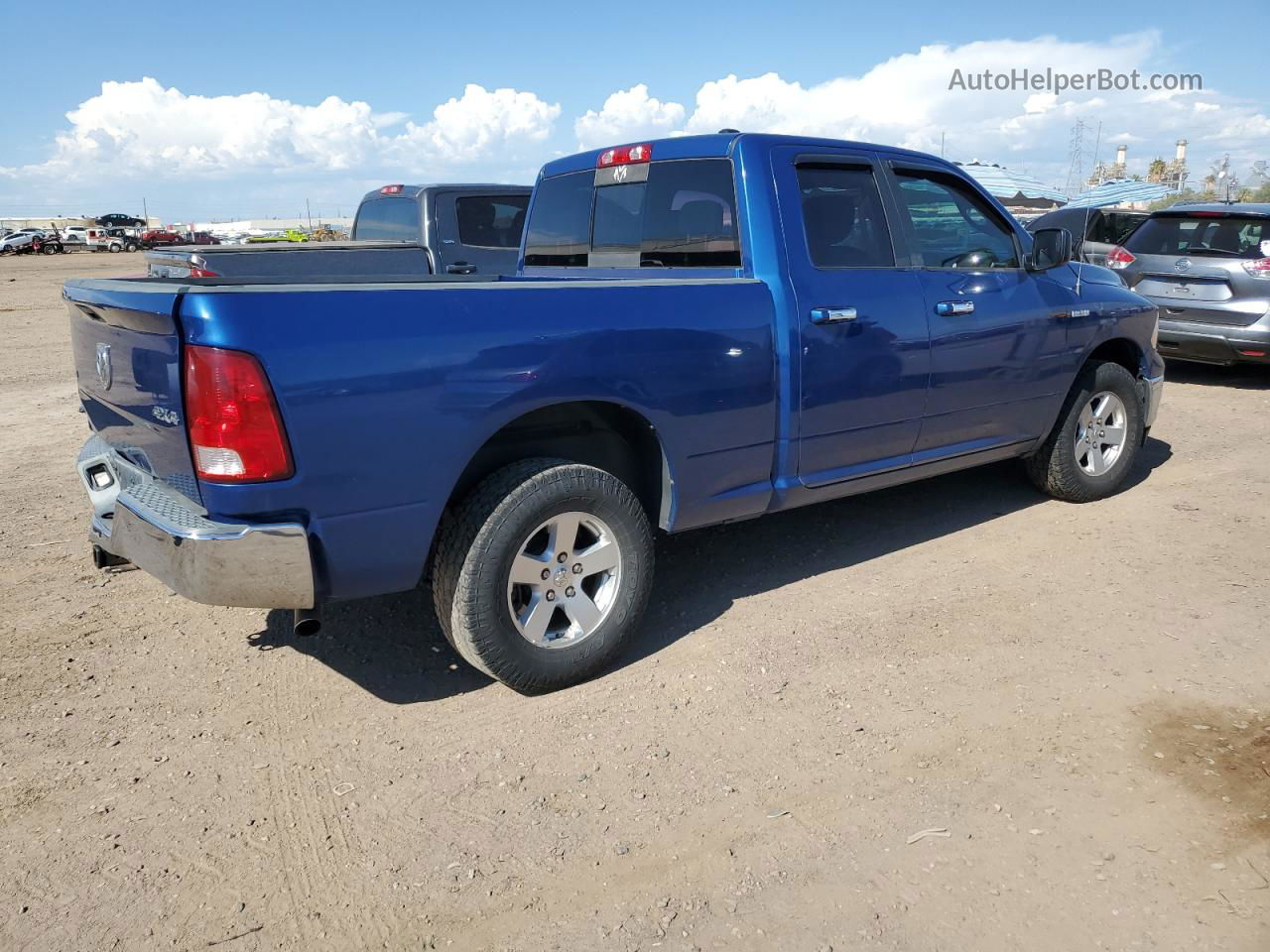 2010 Dodge Ram 1500  Blue vin: 1D7RV1GT1AS124885