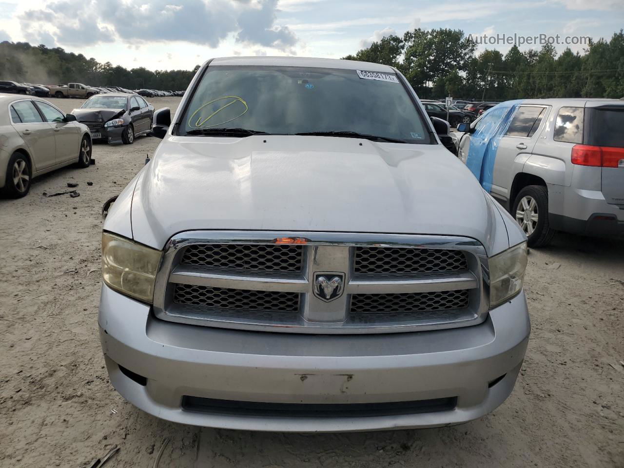 2010 Dodge Ram 1500  Silver vin: 1D7RV1GT1AS175173