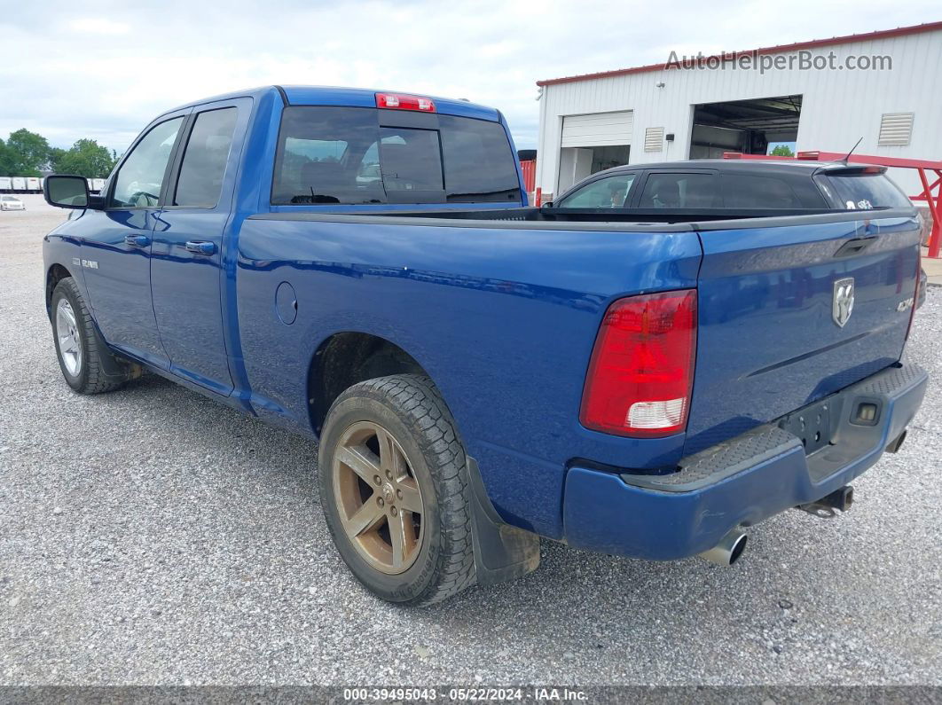 2010 Dodge Ram 1500 Slt/sport/trx Blue vin: 1D7RV1GT1AS207765