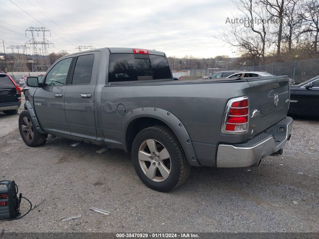 2010 Dodge Ram 1500 Slt/sport/trx Gray vin: 1D7RV1GT2AS106623