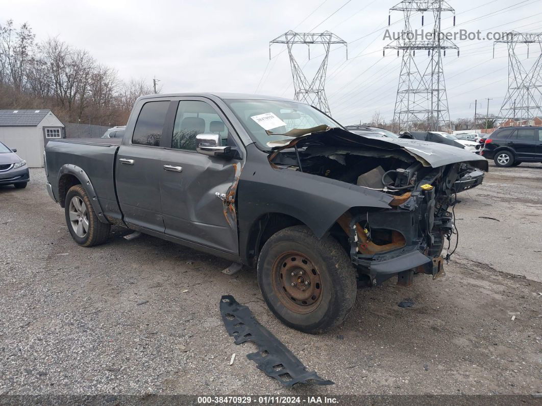 2010 Dodge Ram 1500 Slt/sport/trx Gray vin: 1D7RV1GT2AS106623